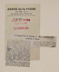 <<L´aujour d´hui de demain>>, une exposition d´art moderne à Arras
